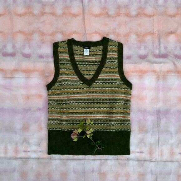 J. Crew soft v-neck sleeveless sweater - Picture 5 of 6